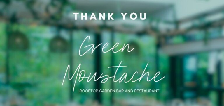 Thank-You Green-Moustache